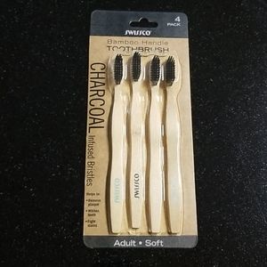 Bamboo Handle Toothbrushes